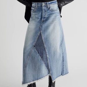 Free People/Driftwood Maxi Denim Skirt